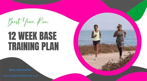 Boost Your Run with a 12 Week Base Training Plan for Running