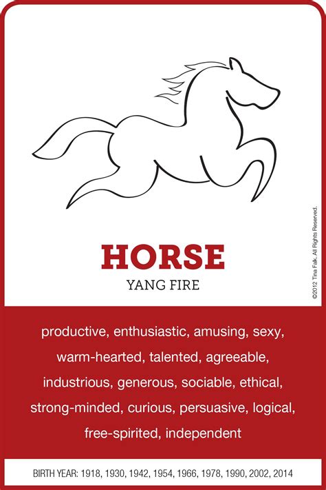 Chinese Zodiac Horse Traits - Zodiac.rjuuc.edu.np