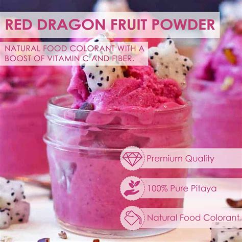 WHOLESALE BULK | Freeze Dried Dragon Fruit Powder – Matcha Outlet