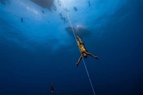 Deepest free dive record | Time to dive