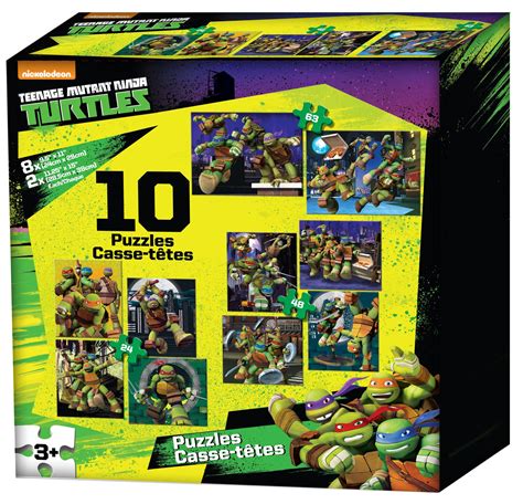 Teenage Mutant Ninja Turtles 10 Pack Puzzle | Walmart Canada