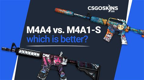 M4A4 vs. M4A1-S - Which One To Choose? - CSGOSKINS.GG