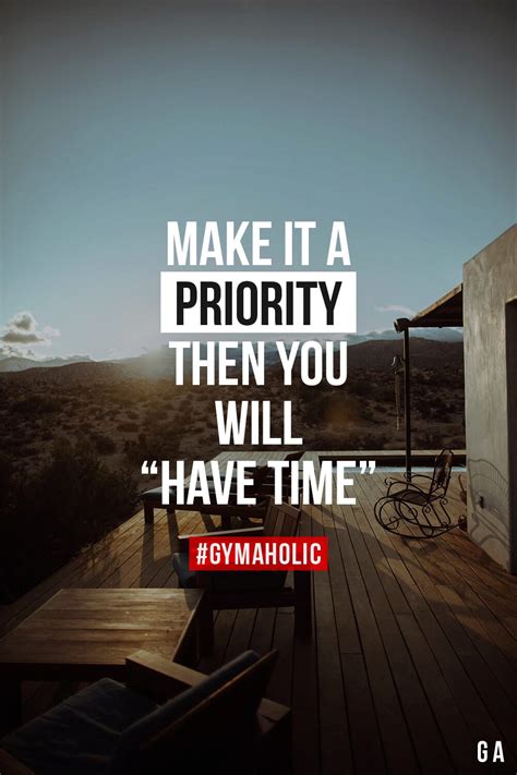 Make it a priority - Gymaholic Fitness App