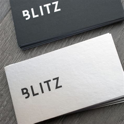 Metallic Board Business Cards | Premium Business Cards | Blitz Print House