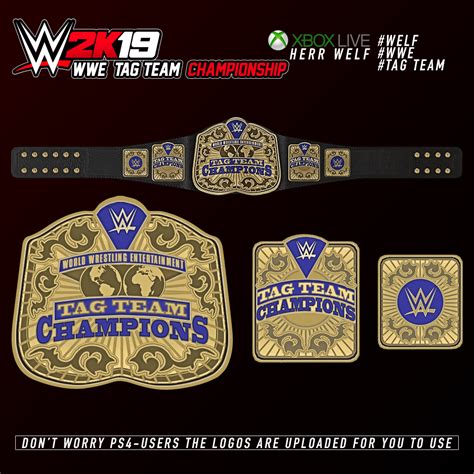 WWE TAG TEAM CHAMPIONSHIP - custom - : WWEGames