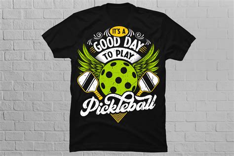 Funny Pickleball Player Sport T-Shirt Graphic by Eyashin0058 · Creative Fabrica