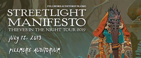 Streetlight Manifesto Tickets | 13th July | Fillmore Auditorium at ...