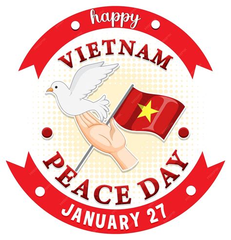 Free Vector | Vietnam peace day banner