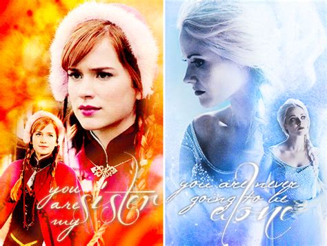 Anna and Elsa - Once Upon A Time Fan Art (37773562) - Fanpop