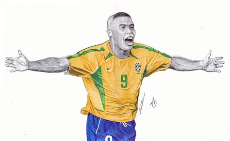 Ronaldo (R9) Pen Drawing on Behance