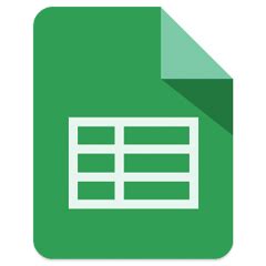 Google Sheets Logo - LogoDix