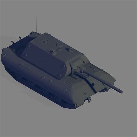 E 100 Tank 3D model | CGTrader