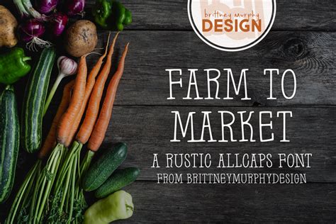 Farm to Market Font | dafont.com