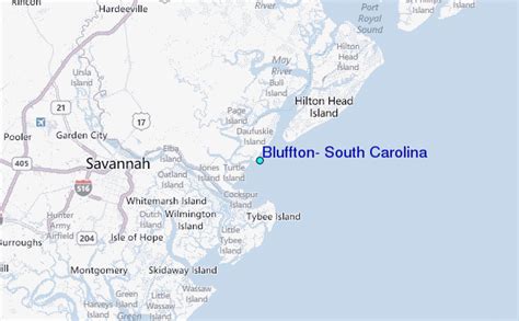 Bluffton, South Carolina Tide Station Location Guide