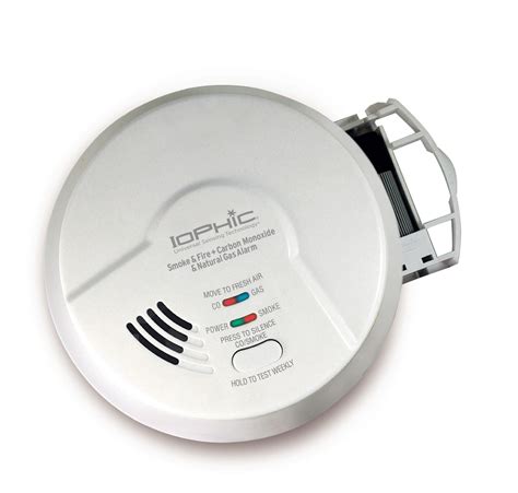 USI Electric 4-in-1 IoPhic Smart Smoke Detector, Fire, Carbon Monoxide & Natural Gas Alarm (USI ...