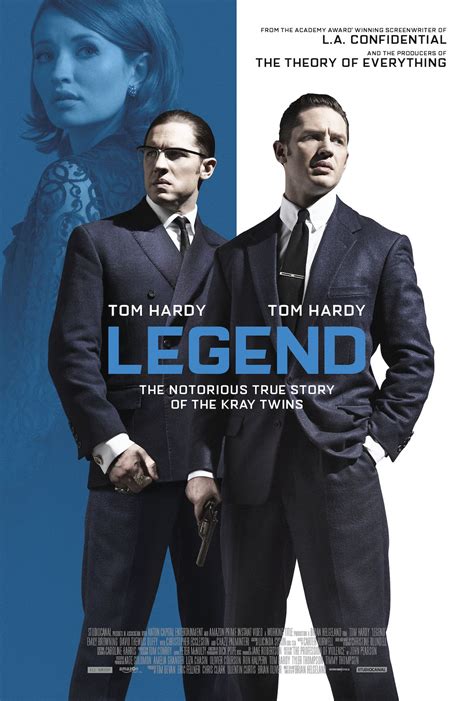 The Story of the Kray Twins in New 'Legend' Poster | Cultjer