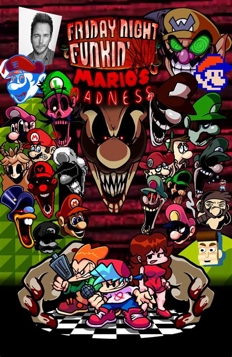 Fnf Mario's Madness by JeffTheManiac09 on DeviantArt