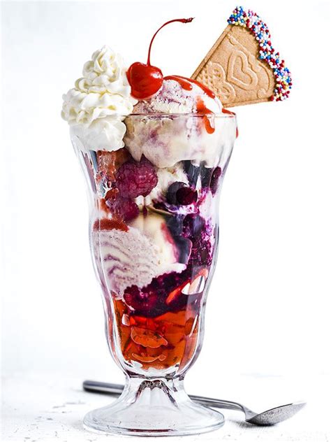 Boozy knickerbocker glory | Recipe | Knickerbocker glory, Desserts, Ice cream