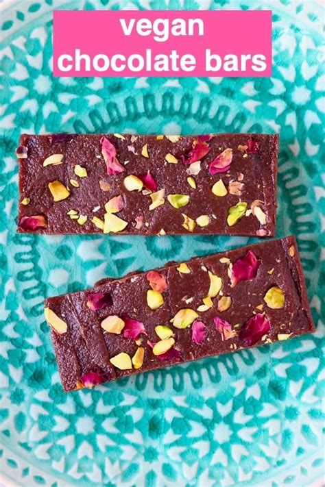 These Vegan Chocolate Bars are rich and indulgent, melt-in-your-mouth silky, super creamy and ...