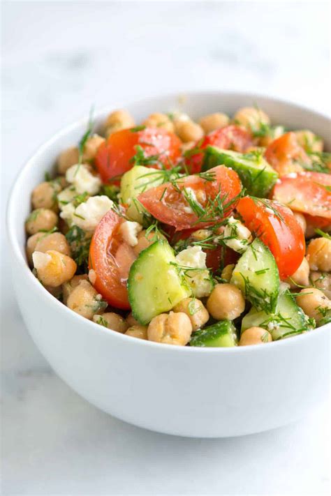 Easy Chickpea Salad Recipe