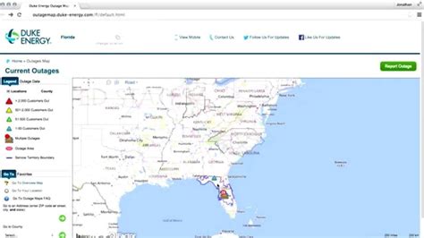 Duke Outage Map Florida | Printable Maps