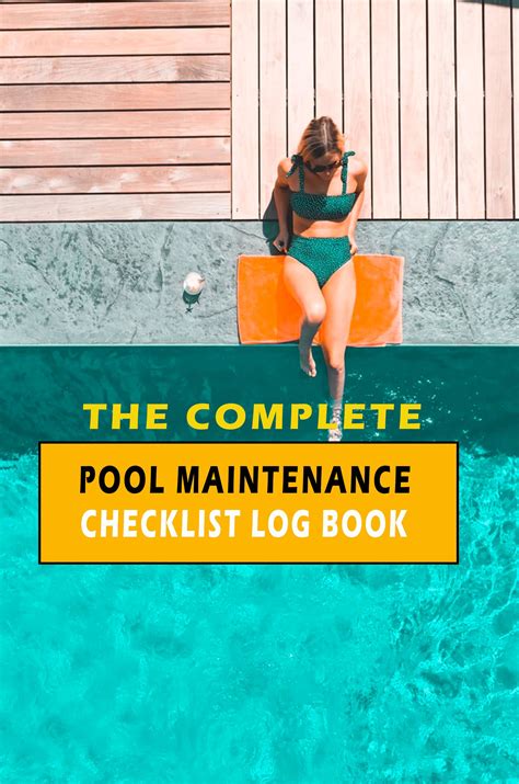 Pin on Pool Maintenance Log Book and Kit