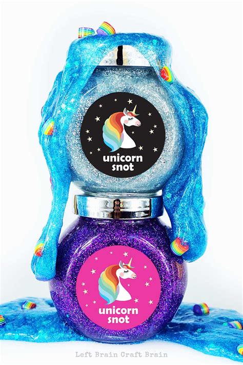 Unicorn Slime Recipes - Savvy Naturalista