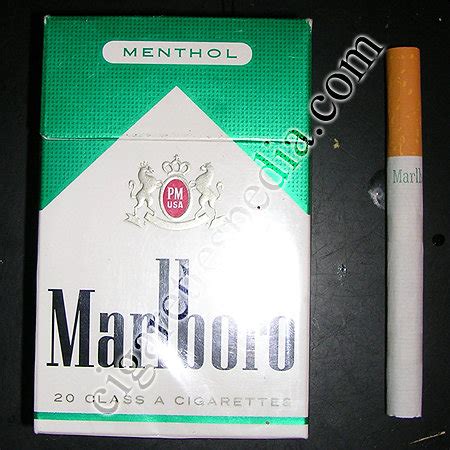 Marlboro Menthol cigarettes hard box