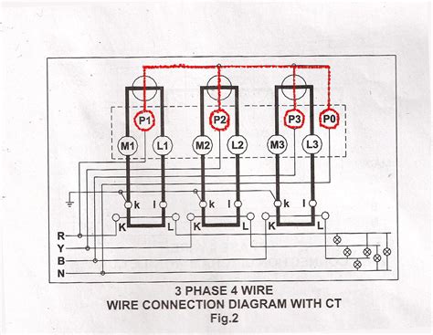 3 Phase 3 Wire Energy Meter Connection Diagram With Ct 39+ 2