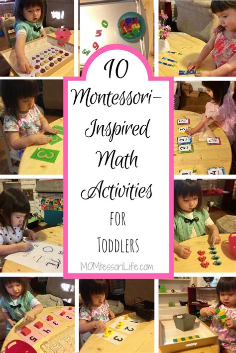 10 Montessori-Inspired Math Activities for Toddlers – MOMtessori Life