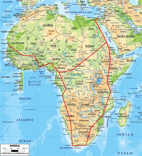 Proposed Route - Africa
