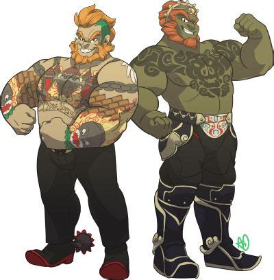 human bowser | Tumblr | Super mario art, Mario art, Bowser