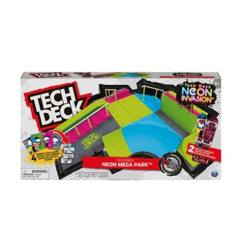 x-Connect Neon Mega Park Skatepark| Tech Deck| Accessories| Natterjacks