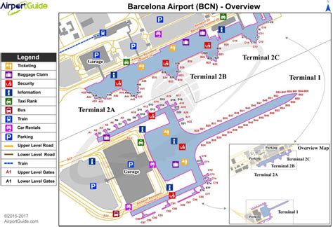 Barcelona airport terminal 2 map - Barcelona airport t2 map (Catalonia ...