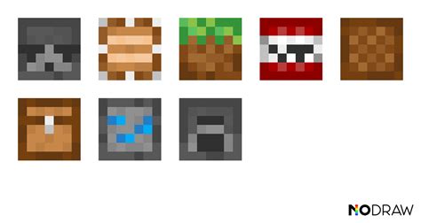 I made some block player heads : r/Minecraft