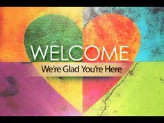 Heart Welcome Video Loop - YouTube Welcome Banner Printable, Welcome Banners, Loop Music