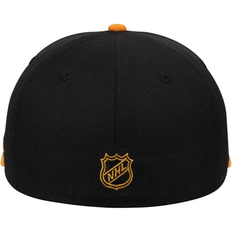 Men's Pittsburgh Penguins New Era Black/Gold 2-Tone 59FIFTY Fitted Hat ...