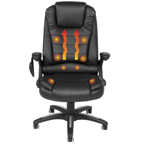 BCP Executive Ergonomic Heated Vibrating Computer Office Massage Chair Black | eBay