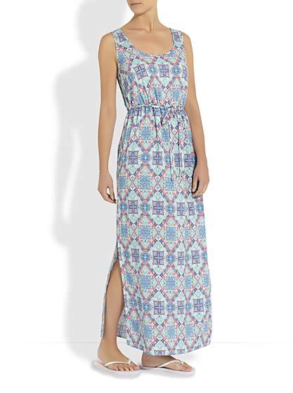 Tile Print Maxi Dress | Women | George at ASDA