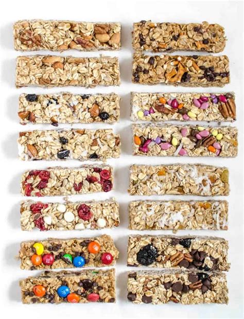 8 COPYCAT HEALTHY HOMEMADE CEREAL BARS