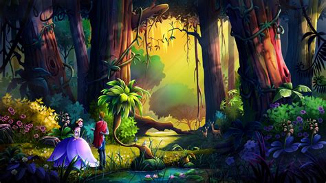 ArtStation - 2d Game Background