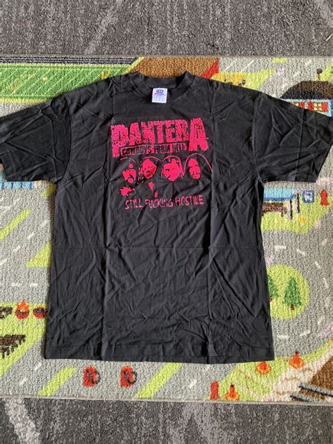 Vintage Pantera Cowboys From Hell Concert Tour Black … - Gem