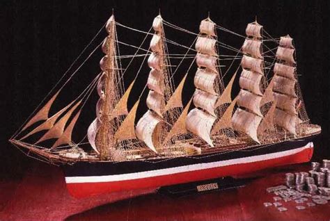 Scalehobbyist.com: Preussen Sailing Ship by Heller Model Kits