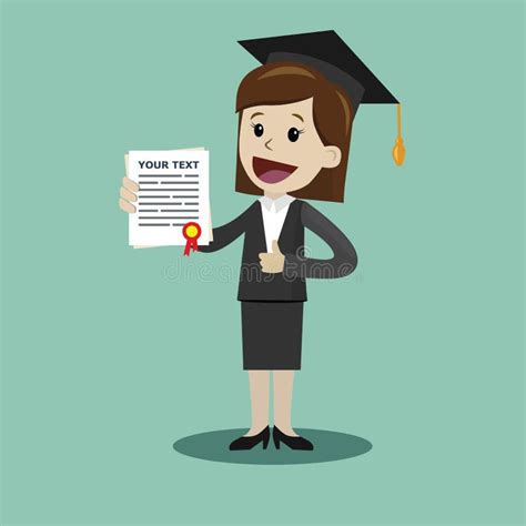 A Woman in a Suit Hold a Degree Certificate of College or Business School or Diploma of ...