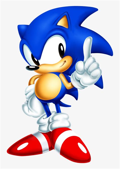 Classic Sonic By Sa2oap On Deviantart - Classic Sonic Transparent ...