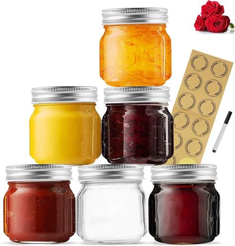 Amazon.com: 8 oz mason jars bulk