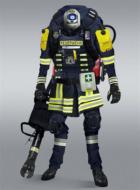 ArtStation - Futuristic Firefighters, Marcel Benes Alien Concept Art ...