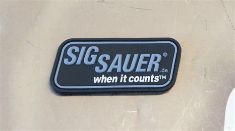 La Patcheria ® "SIG SAUER" PVC Patch - SWAT