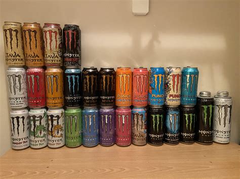 Started collecting Monster Cans a few months back, this is my ...