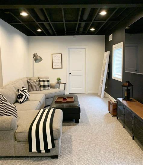 Basement Ceiling Remodelling Ideas